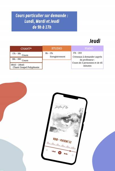 COURS DE DANSE MODERN